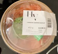 Chirashi saumon avocat