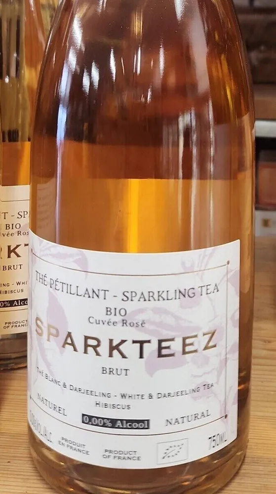 Thé pétillant Bio cuvée rosé