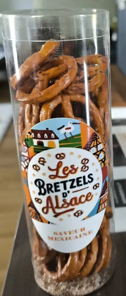 Bretzels d'Alsace Saveur mexicaine