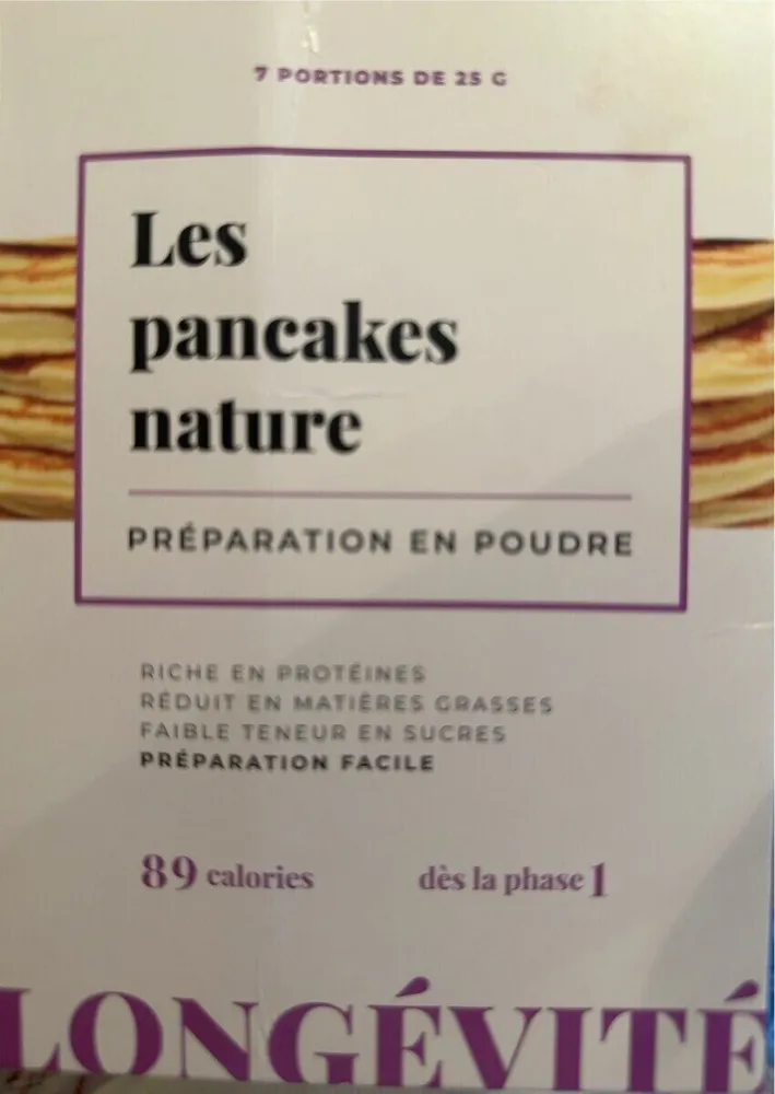 Pancakes natures