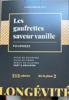 Gaufrettes saveur vanille