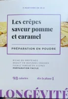 Crepes pomme et caramel