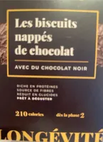 Biscuits nappés chocolat
