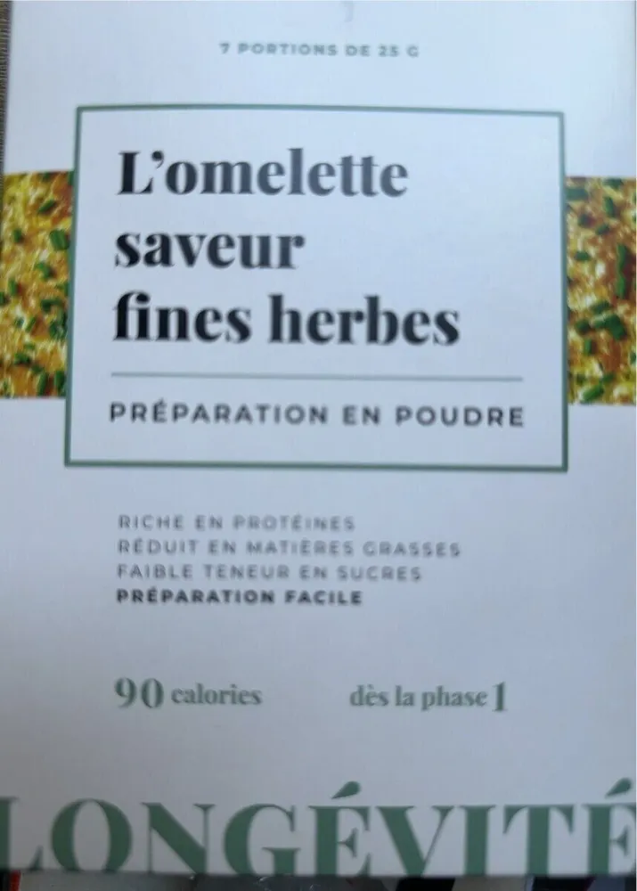 Omelette fines herbes