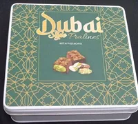 Dubaï Style Pralines with pistachio