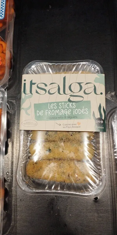 Sticks de fromage iodés