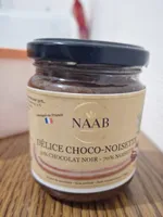 DÉLICE CHOCO-NOISETTE 30% CHOCOLAT NOIR - 70% NOISETTE