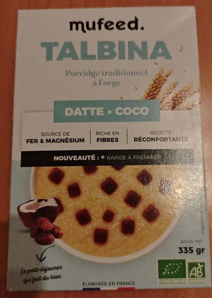 Porridge traditionnel à l'orge