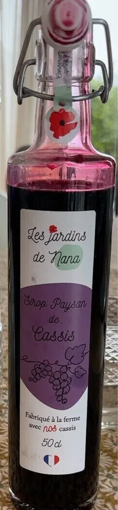Sirop paysan de Cassis