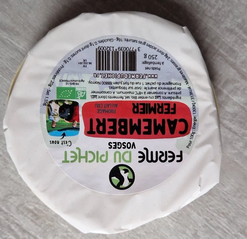 Camembert fermier