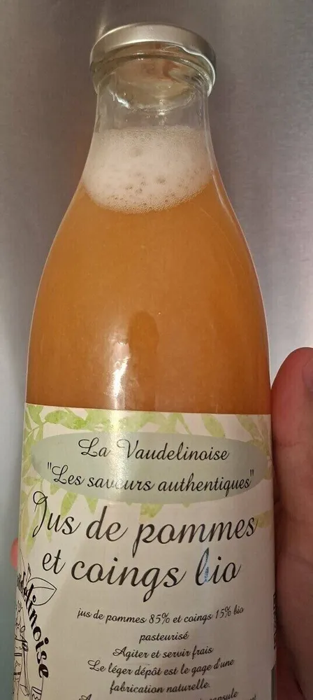Jus de pomme et coing bio