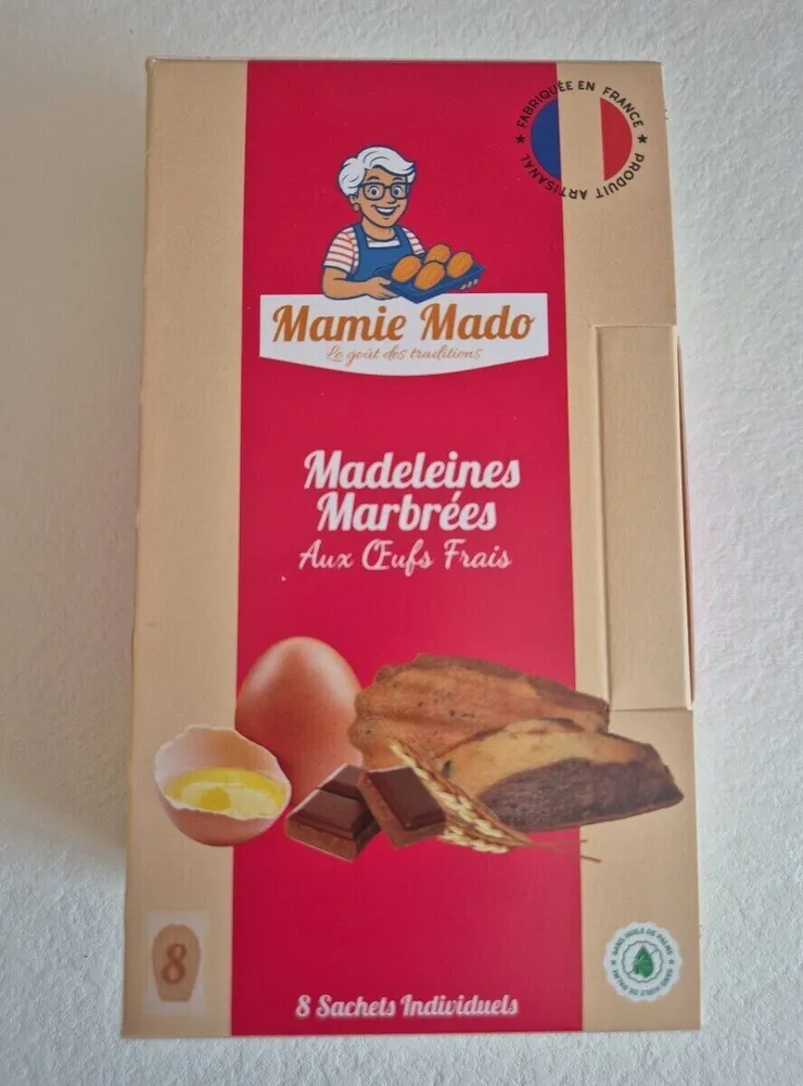 Madeleines marbrées
