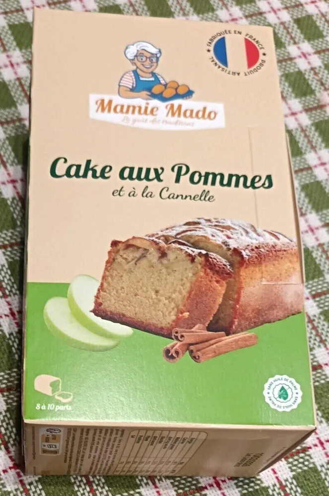 Cake aux pommes et à la cannelle