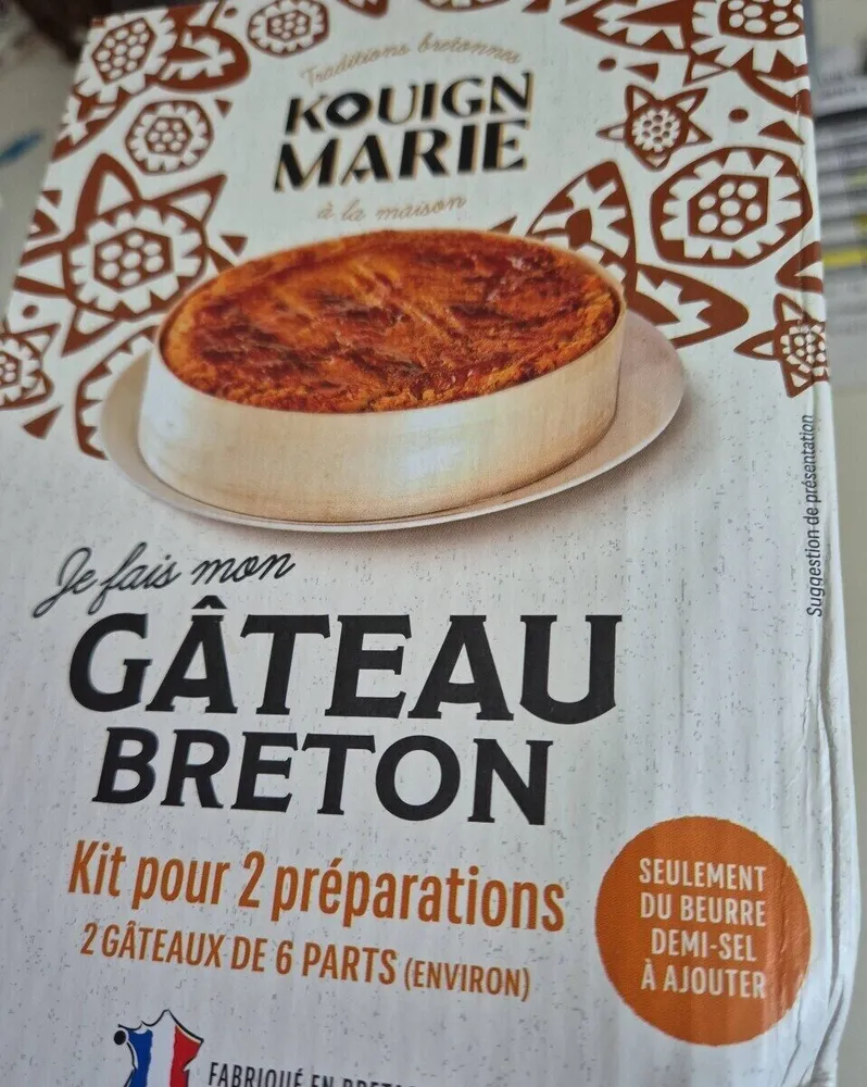 Kit de préparation pour Gâteau Breton