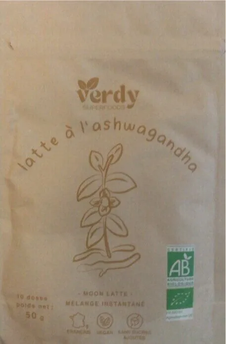 Latte à l’ashwagandha
