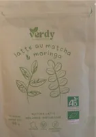 Latte au matcha et moringa
