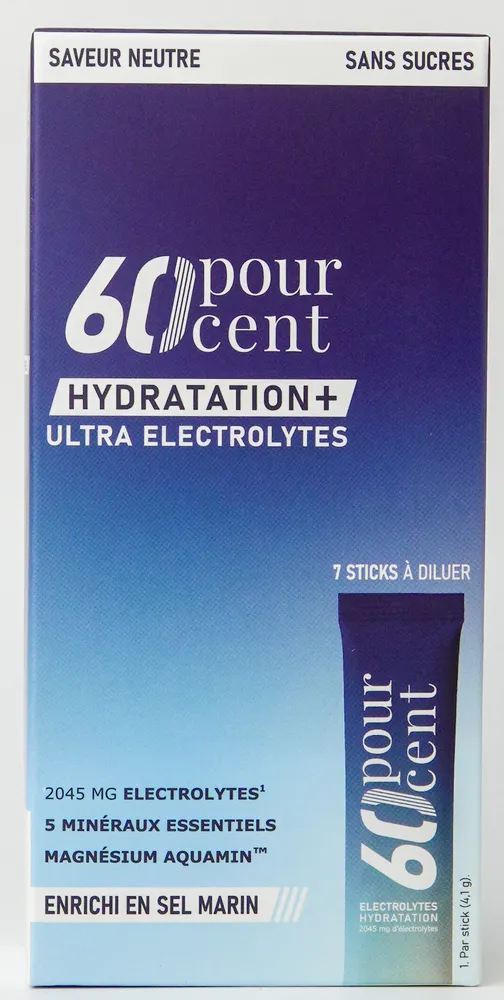 Poudre électrolyte - Hydratation