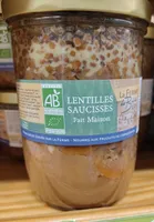 Lentilles saucisses