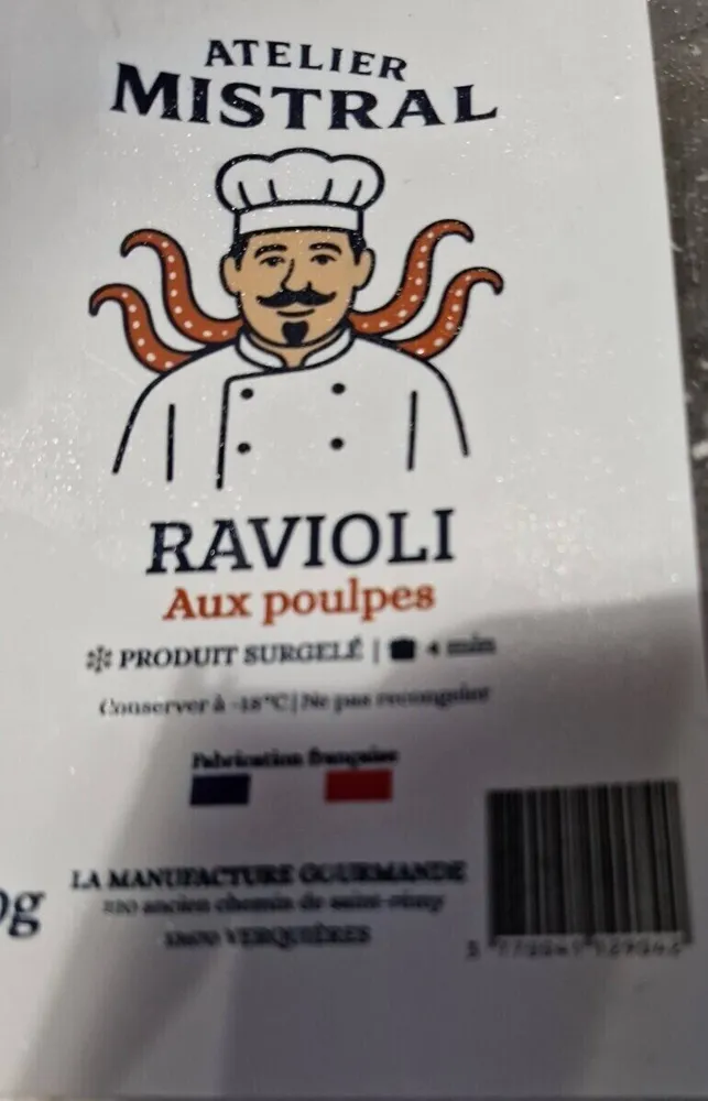 Ravioli aux poulpes