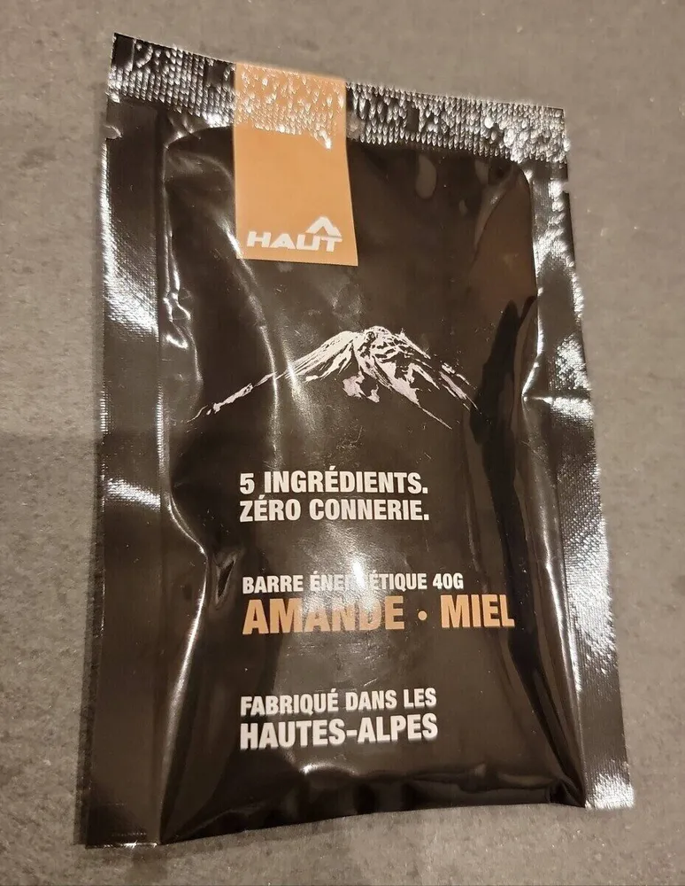 Barre énergétique Amande Miel