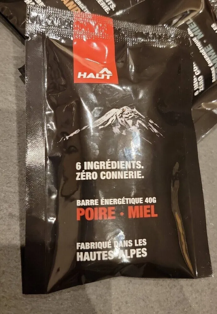 Barre énergétique Amande Poire