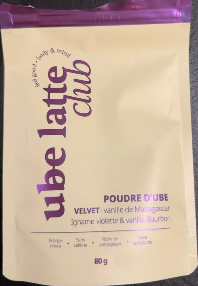 Ube latte club