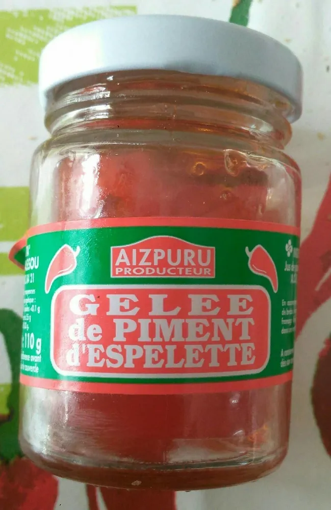 Gelée de piment d'espelette
