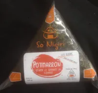 Onigiri Potimarron, sésame et graines de courge