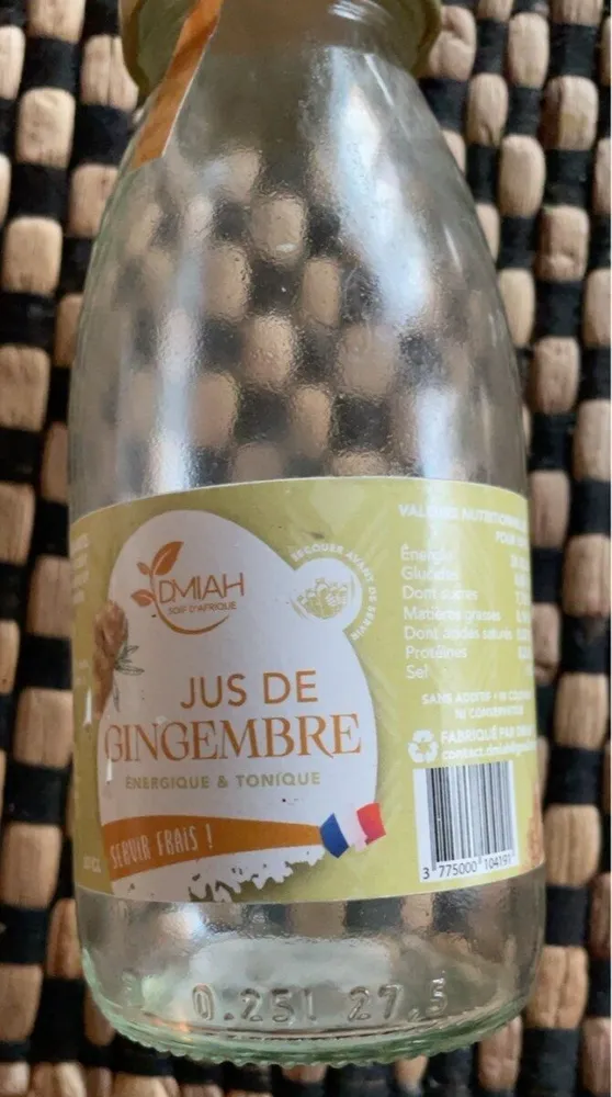 Jus de gingembre