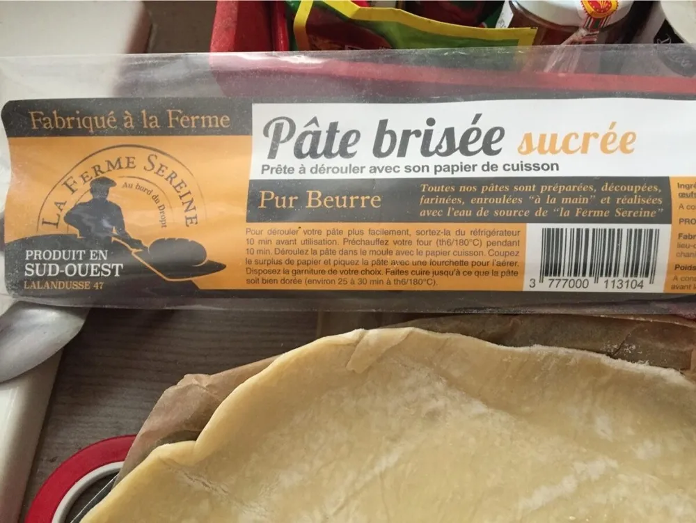 Pate brisee sucree