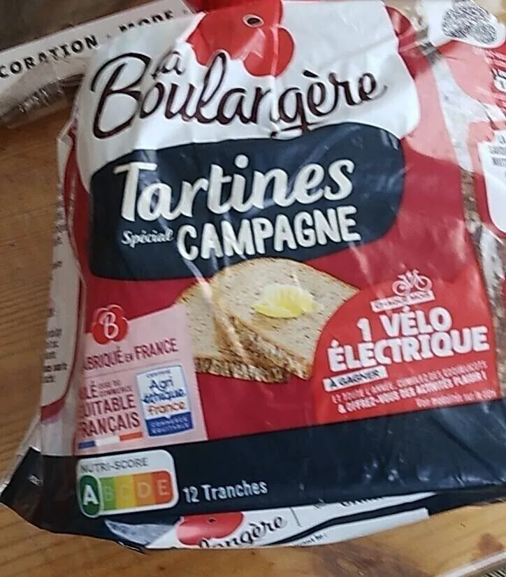 Tartines spéciales campagne