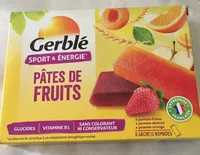 Pates de fruits sport & énergie