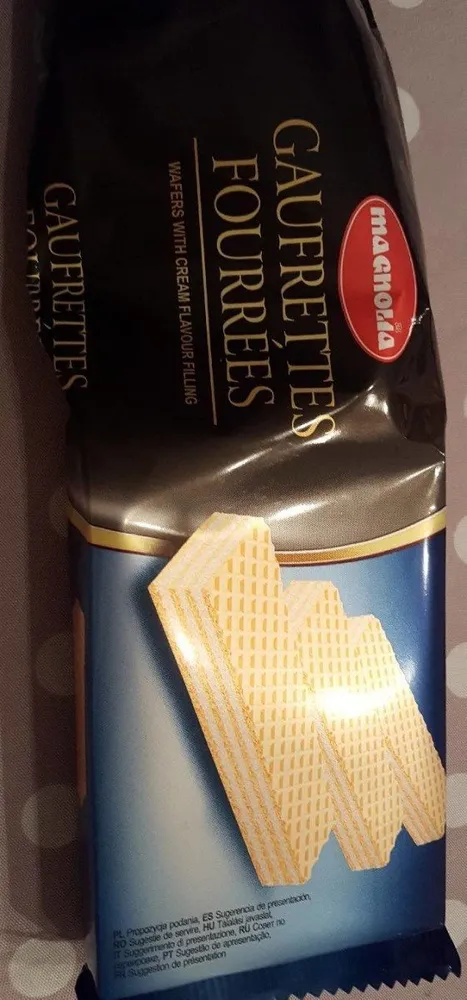 Gaufrettes fourrées