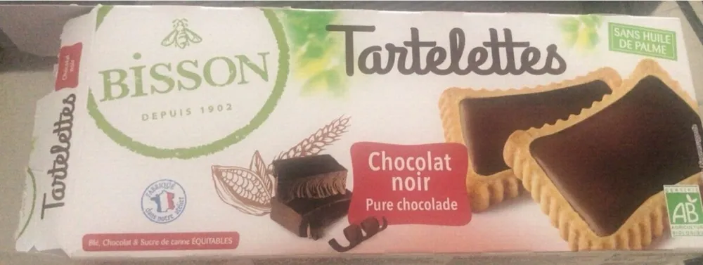 Tartelettes chcooat noir