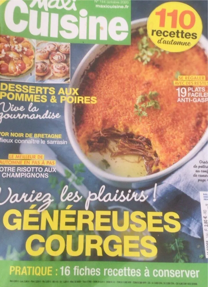 Maxi cuisine varier les plaisir