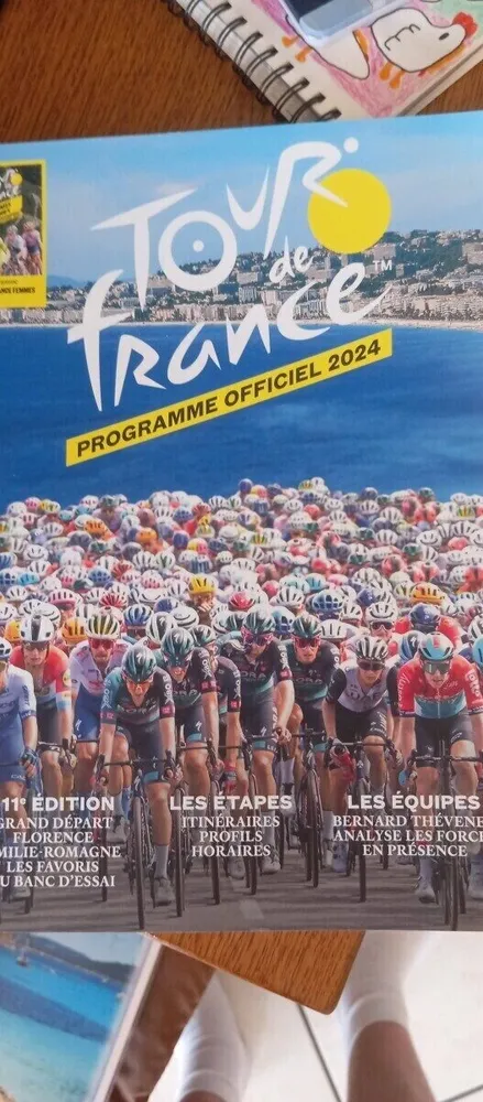 Tour de France programme officiel 2024