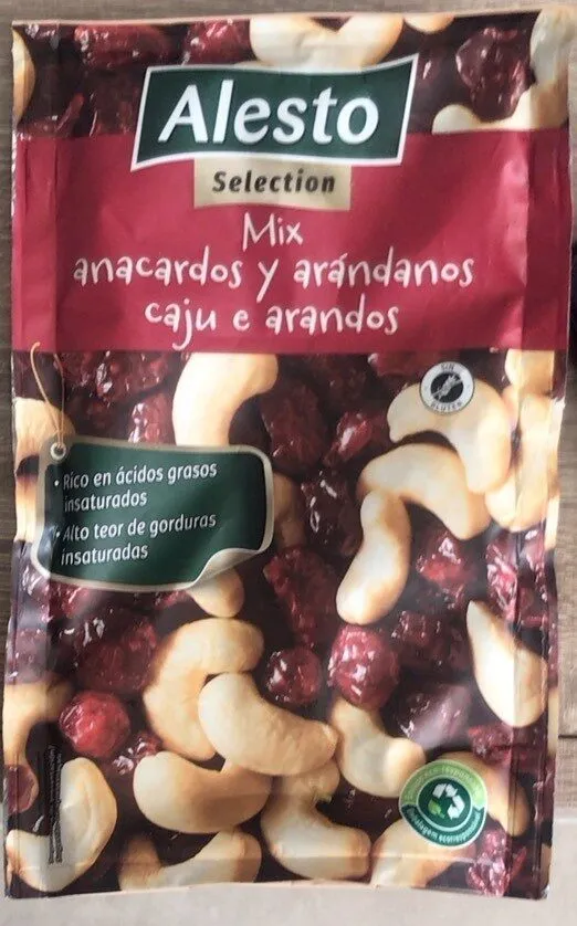Mix arándanos y anacardos
