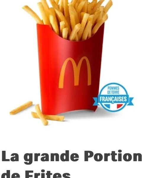 Grande frite mc do