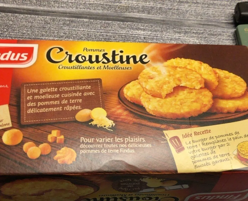 Pommes croustine