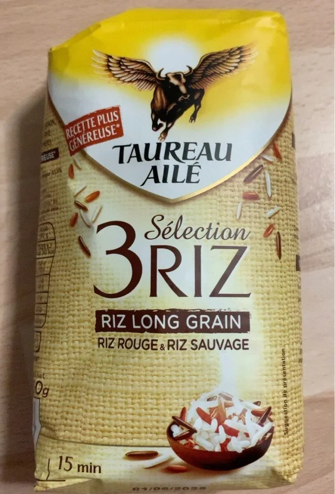 Selection 3 riz long grain