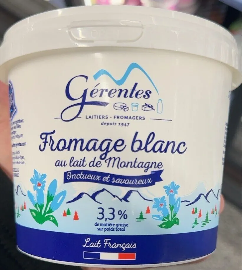 Fromage blanc au lait de montagne