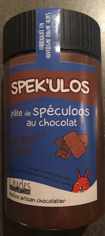 Pate de spéculos au chocolat