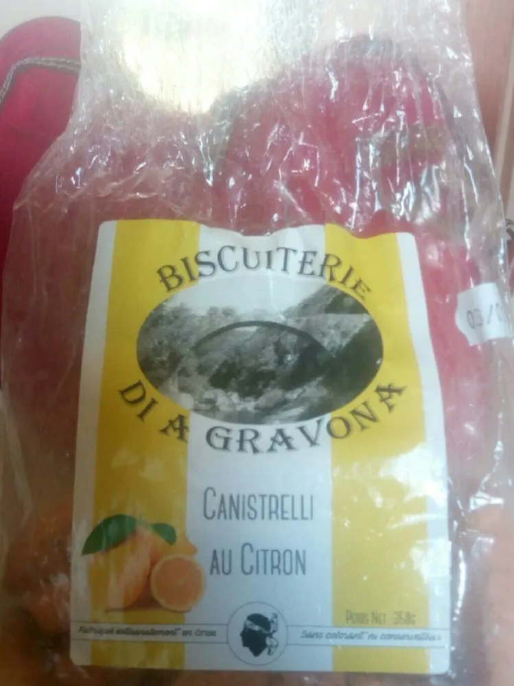 Canistrelli au citron