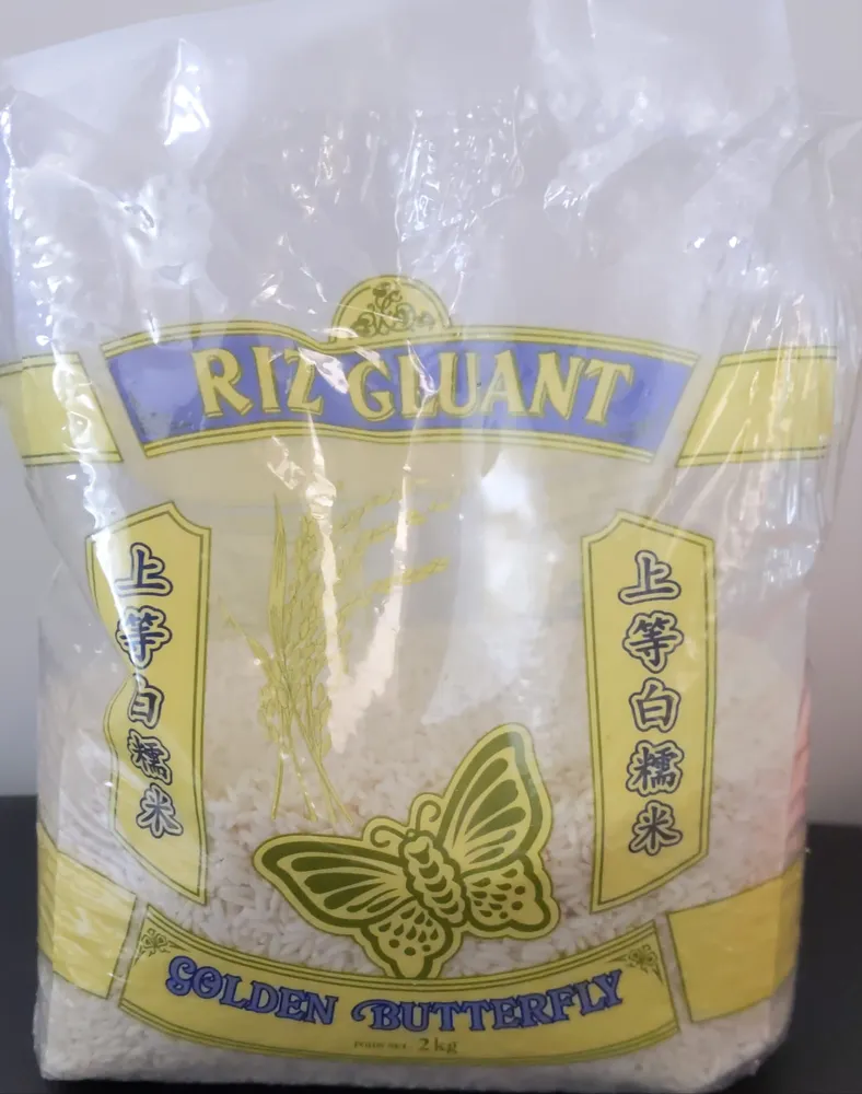 Riz gluant