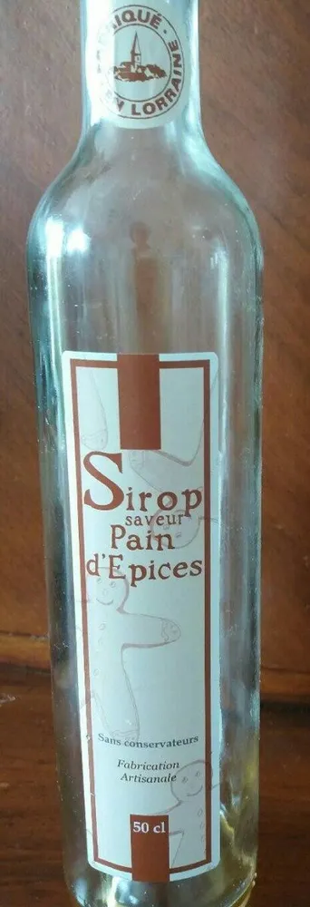 SIROP SAVEUR PAIN D'EPICES