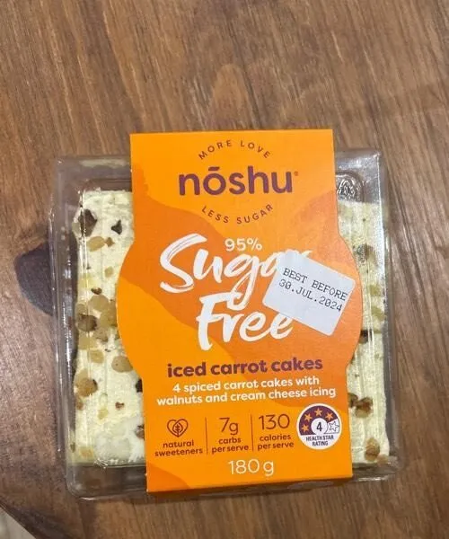 Carrot cake sugar free