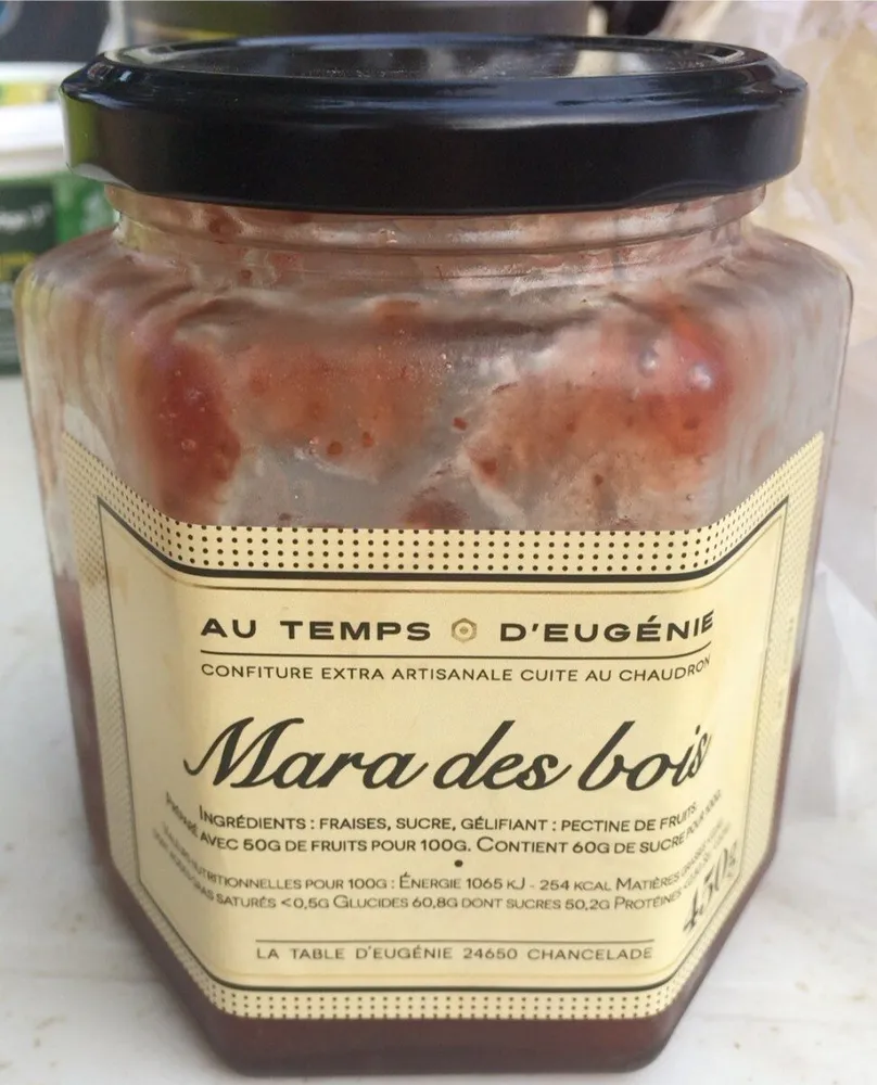 Confiture Mara des bois
