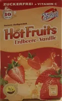 HOT FRUITS Erdbeere-Vanille