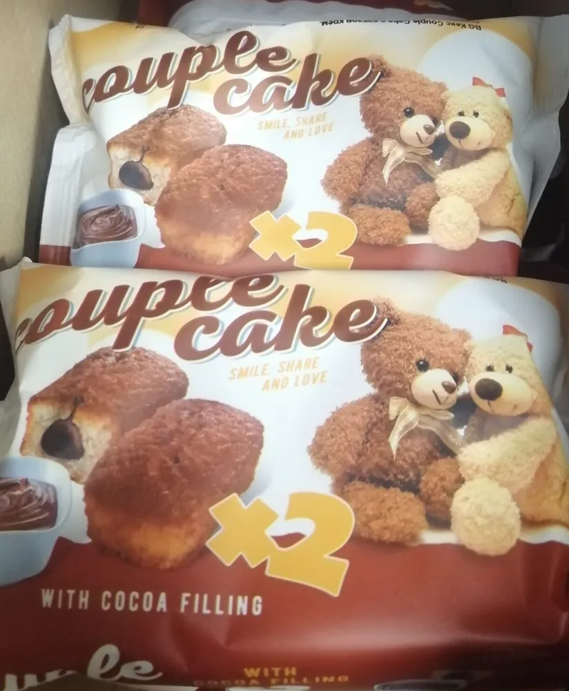 Couple Cake With Cocoa Filling 55g