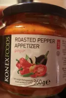 Roasted pepper appetizer